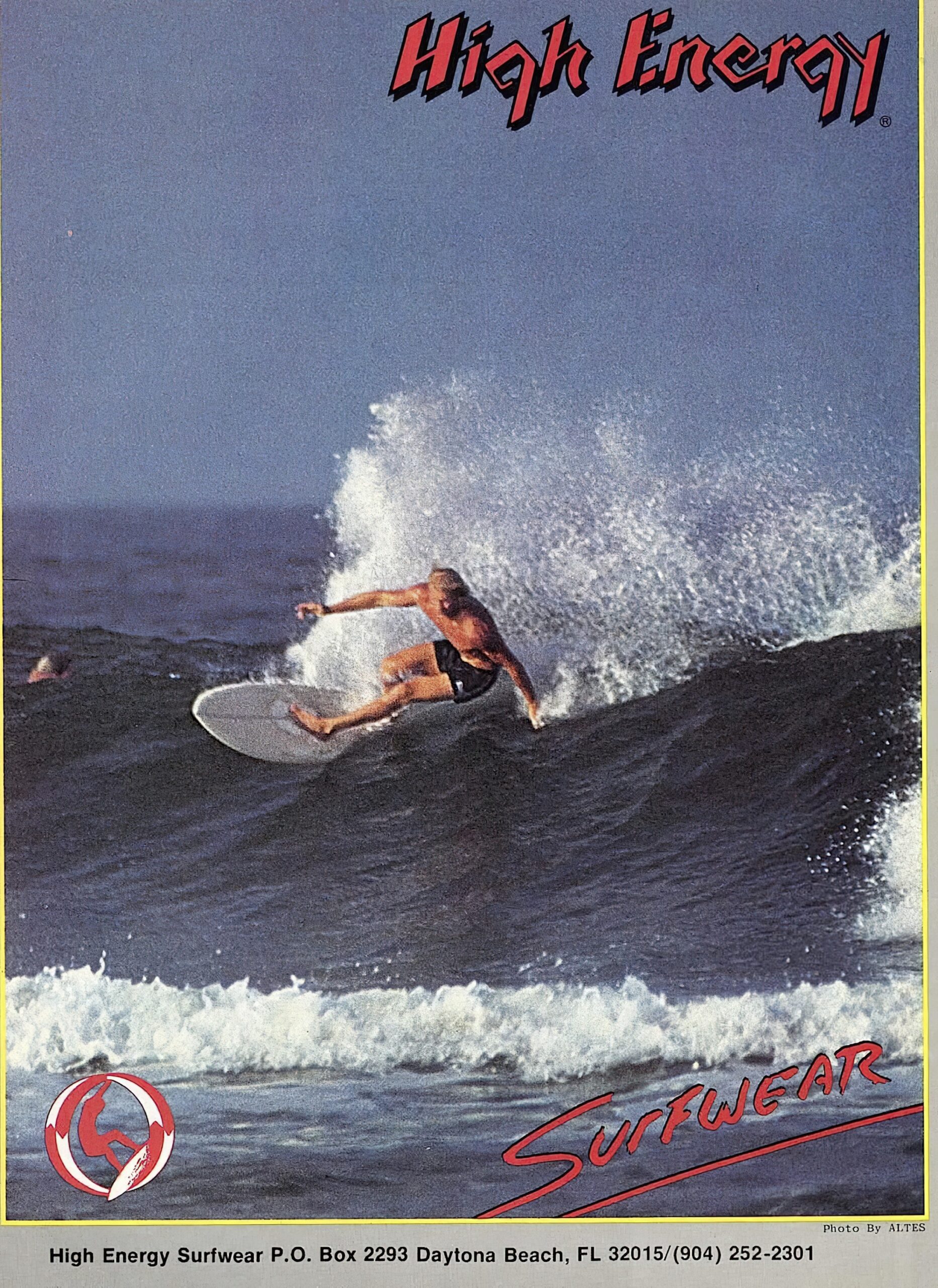 BERNIE CROUCH HIGH ENERGY SURFWEAR AD ESCHOF Class of 2026 - Bernie Crouch