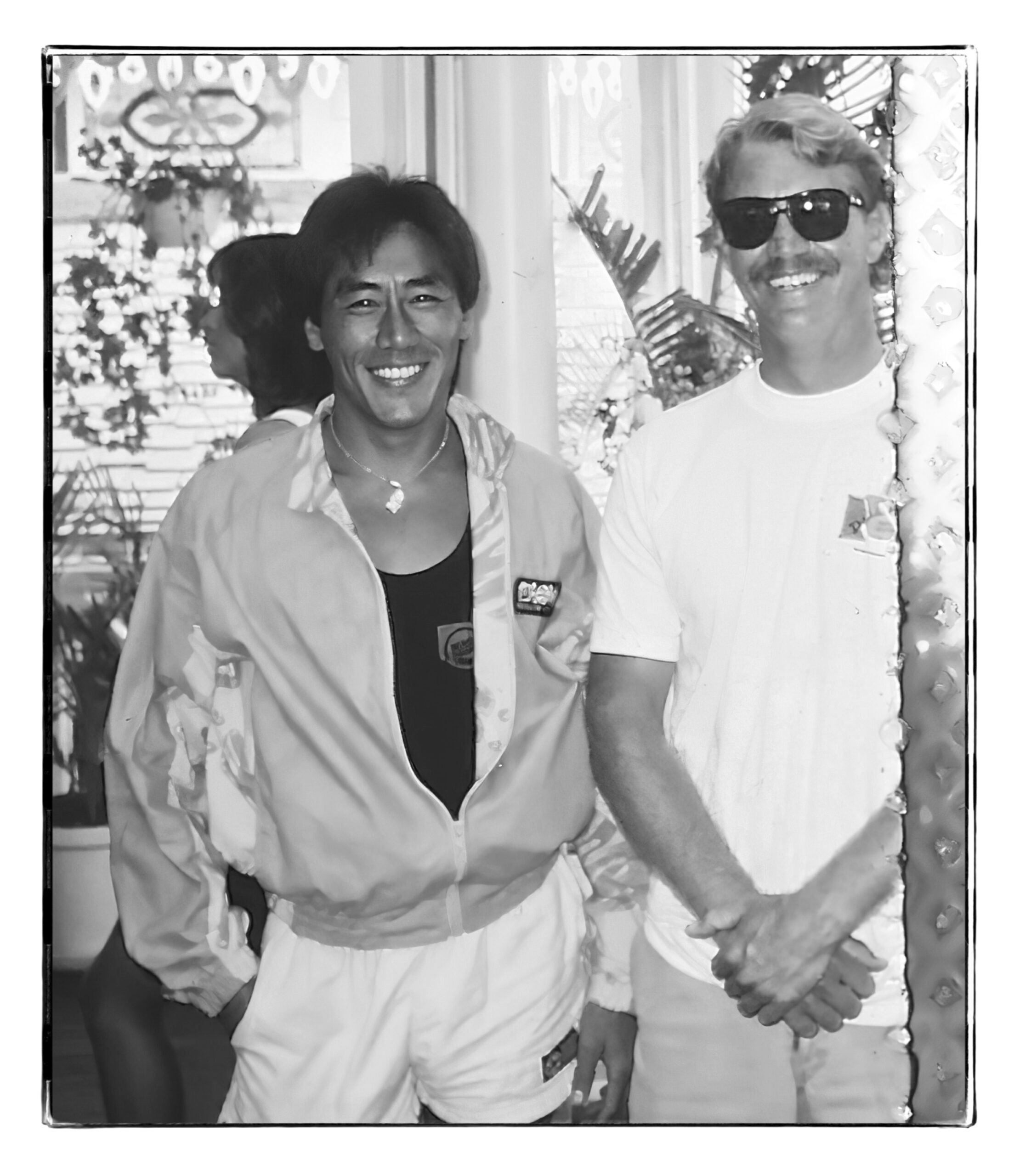 ( L-R ) MARK FOO AND BERNIE CROUCH COURTESY OWENS ESCHOF Class of 2026 - Bernie Crouch